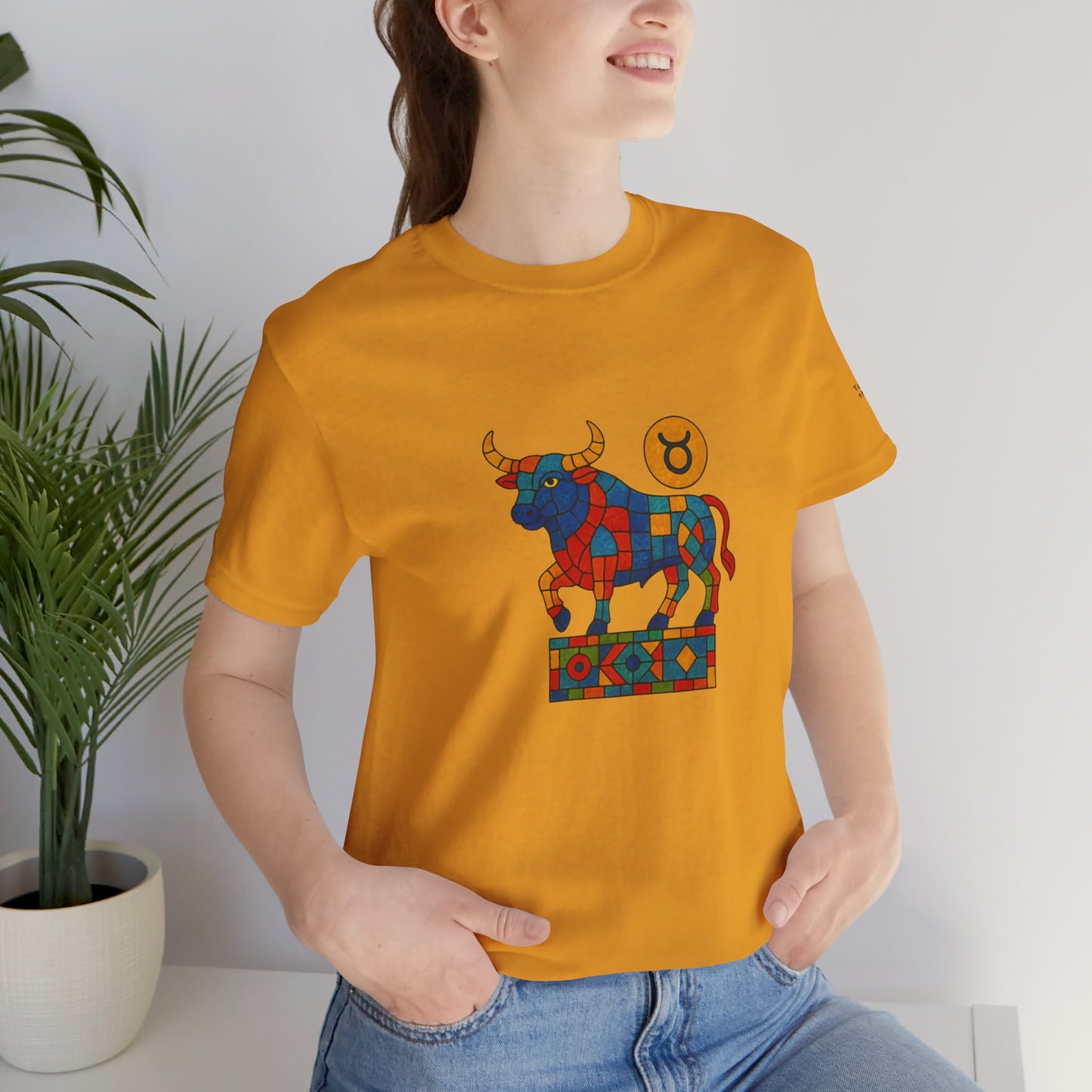 TAURUS - T-shirt, The Zodiac in Colors