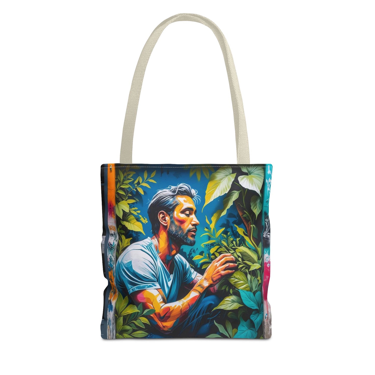 Artistic Surge - Eco-Friendly Canvas Tote Bag - LOVE FOR NATURE