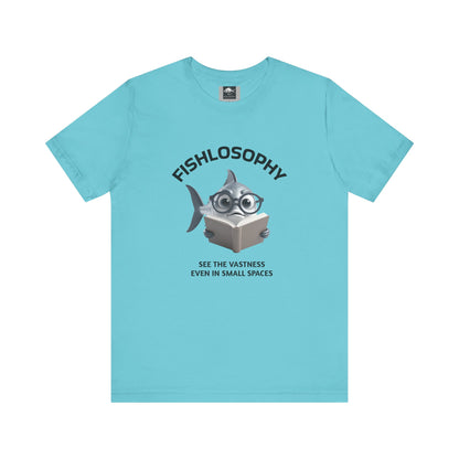 Fishlosophy Unisex Jersey Short Sleeve Tee –  See the vastness even in small spaces