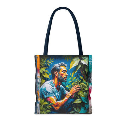 Artistic Surge - Eco-Friendly Canvas Tote Bag - LOVE FOR NATURE