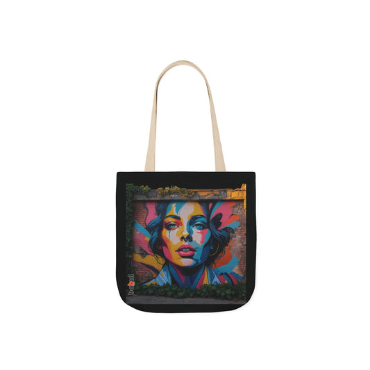 Artistic Surge - Eco-Friendly Canvas Tote Bag - FEMALE FACE