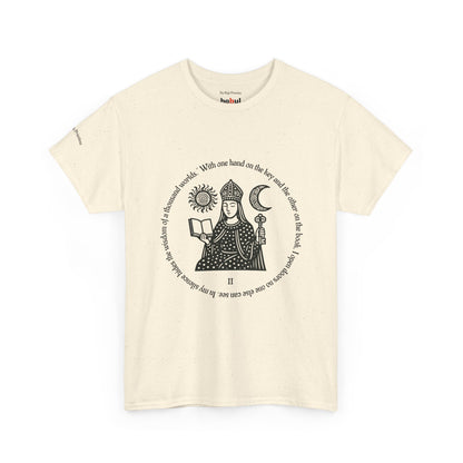The High Priestess - ArcanaPop T-Shirt – Where Tarot Magic Meets Pop Art