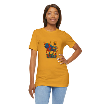 TAURUS - T-shirt, The Zodiac in Colors