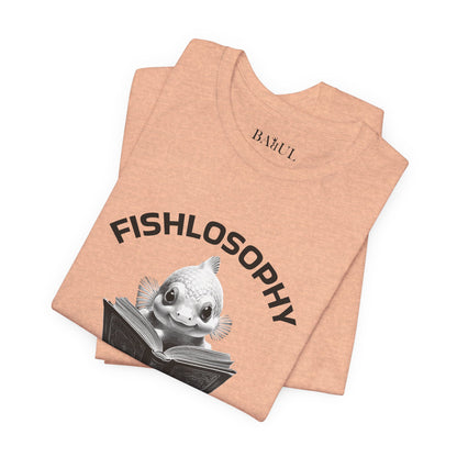 Fishlosophy Unisex Jersey Short Sleeve Tee –  The Early Worms Get Eaten First