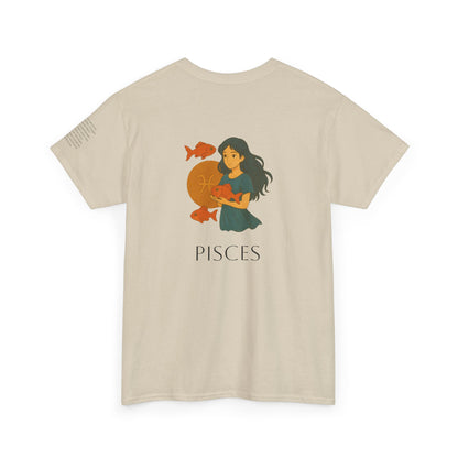PISCES - Dreamy Zodiac T-Shirts – The Magic of the Stars in Ghibli Style