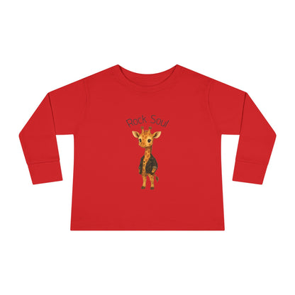 Rock Soul Kids Tees - Giraffe - Sweet Animals with a Rebel Beat