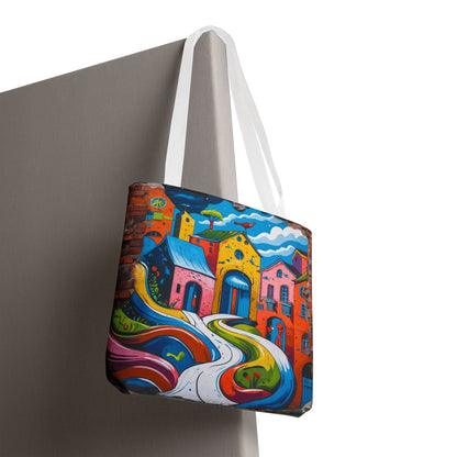 Artistic Surge - Eco-Friendly Canvas Tote Bag - HOUSES