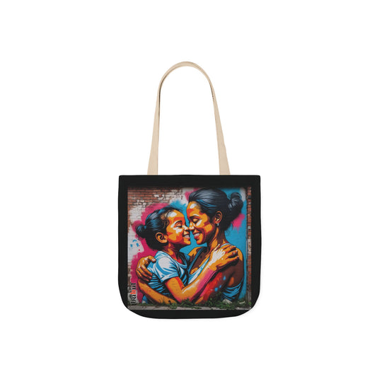 Artistic Surge - Eco-Friendly Canvas Tote Bag - SMILING HUG