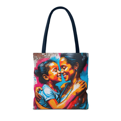 Artistic Surge - Eco-Friendly Canvas Tote Bag - SMILING HUG