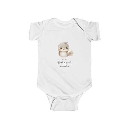 Adorable Baby Bodysuit with Sparrow Design