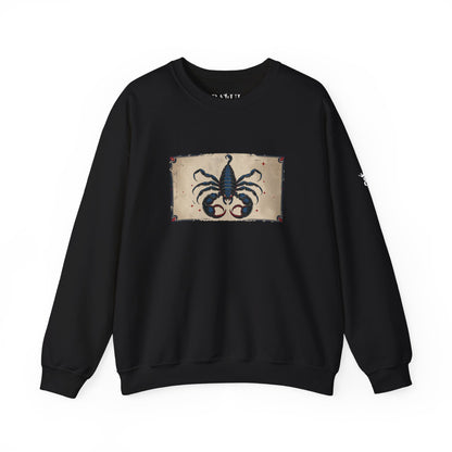 Scorpio - Gothic Zodiac Blue Sweatshirt