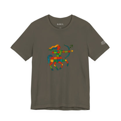 SAGITTARIUS - T-shirt, The Zodiac in Colors