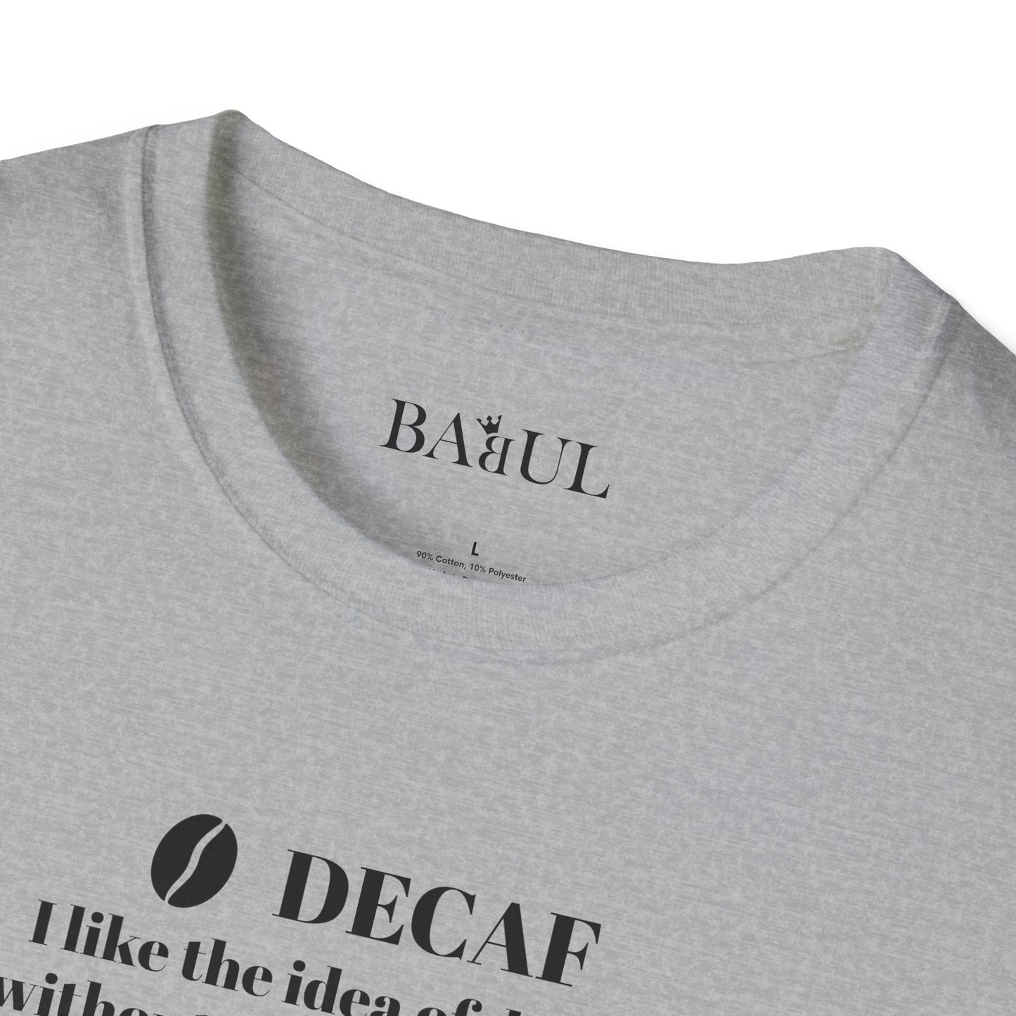 CoffeeTherapy T-Shirt – Irony Is the Best Cure (Right After Coffee)