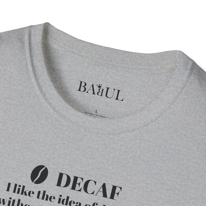 CoffeeTherapy T-Shirt – Irony Is the Best Cure (Right After Coffee)