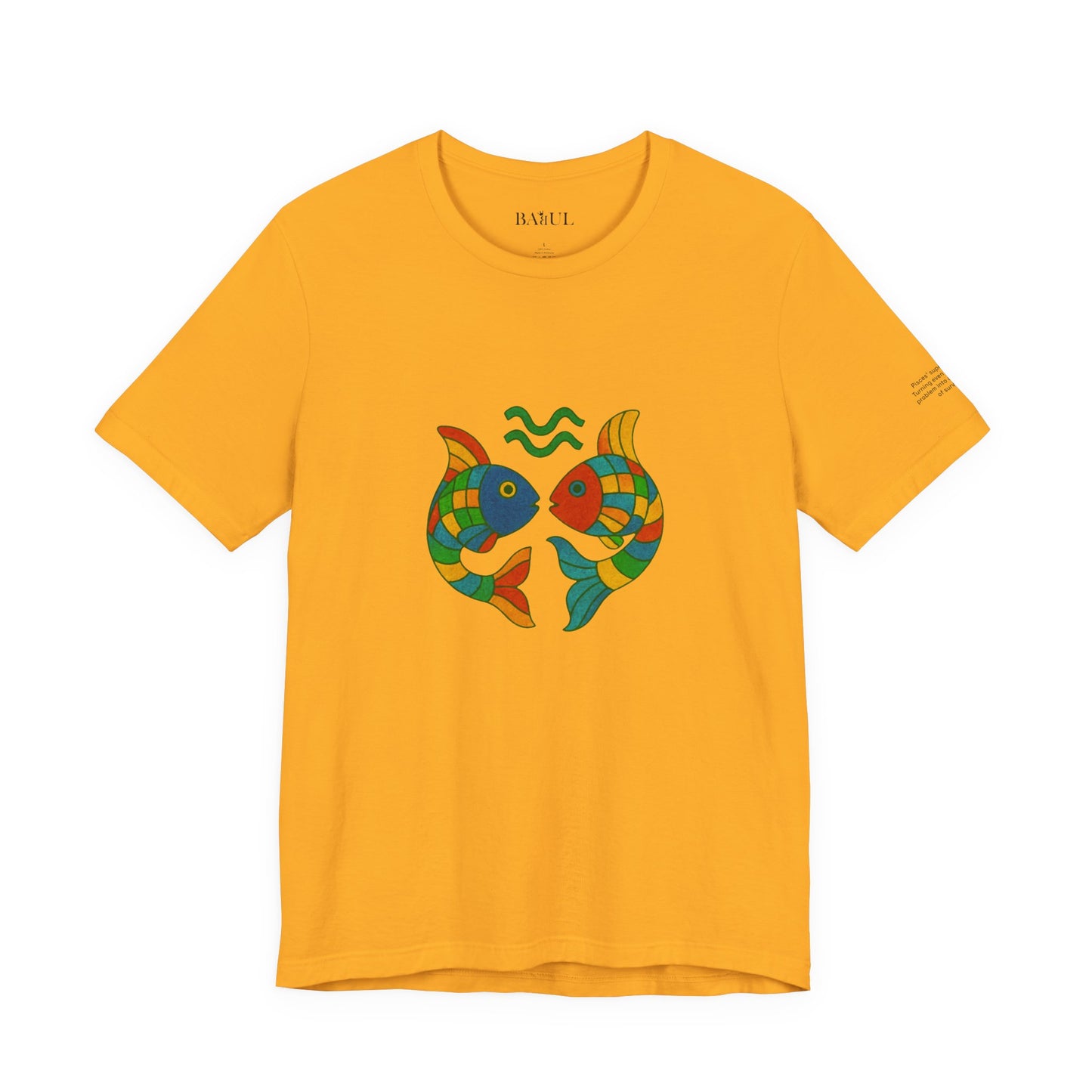 PISCES - T-shirt, The Zodiac in Colors