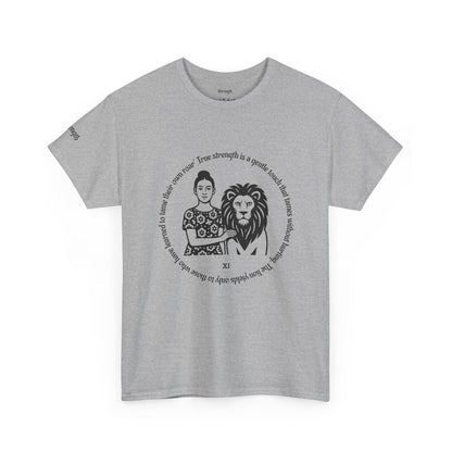 Strength - ArcanaPop T-Shirt – Where Tarot Magic Meets Pop Art