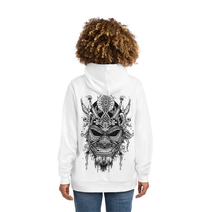 Bold Oni Mask Hoodie - Japanese Irezumi Tattoo Art Streetwear