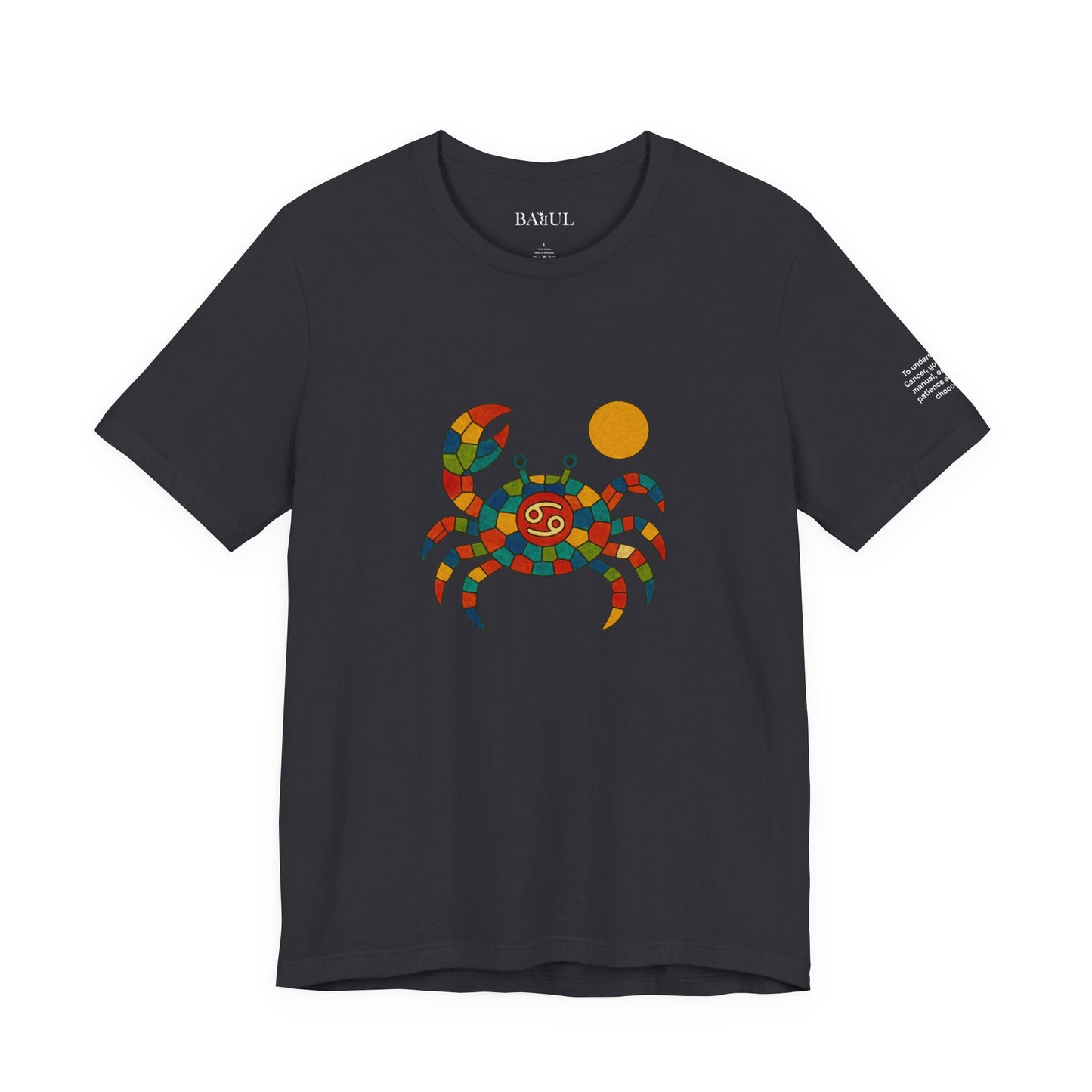CANCER - T-shirt, The Zodiac in Colors