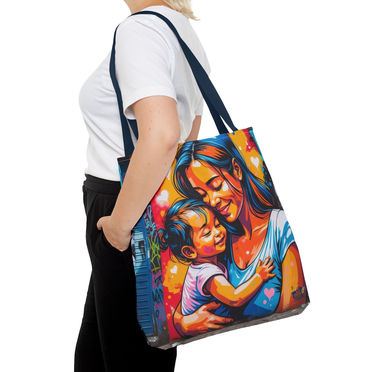 Artistic Surge - Eco-Friendly Canvas Tote Bag - HUG