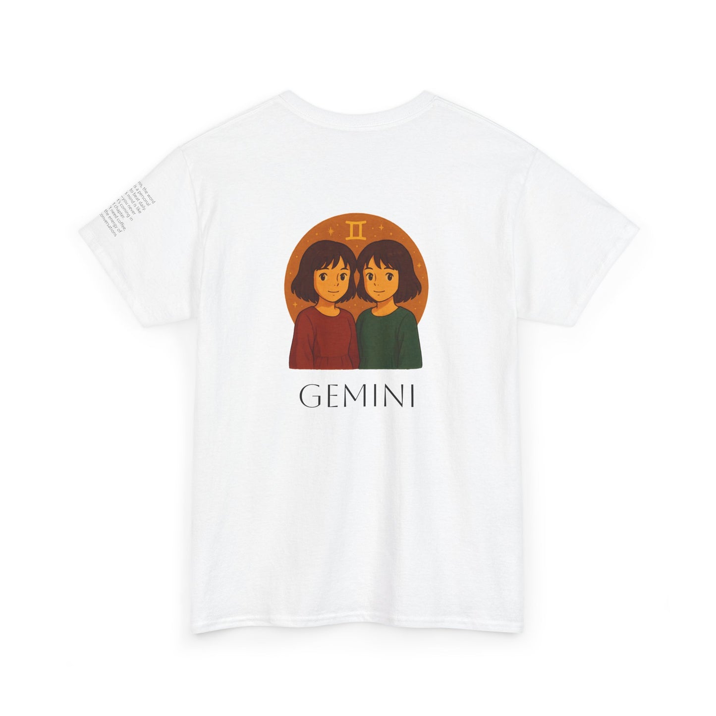 GEMINI - Dreamy Zodiac T-Shirts – The Magic of the Stars in Ghibli Style