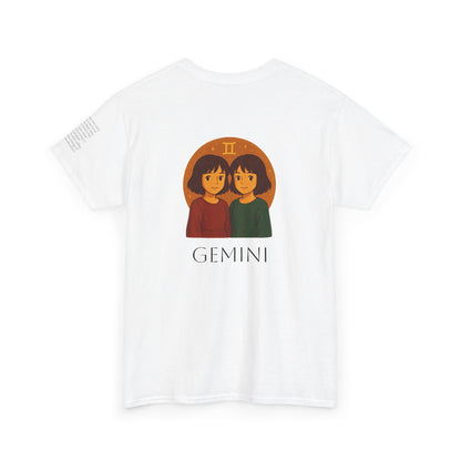 GEMINI - Dreamy Zodiac T-Shirts – The Magic of the Stars in Ghibli Style