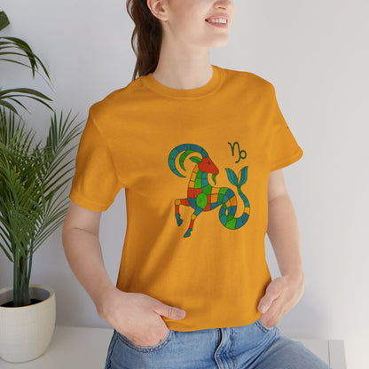 CAPRICORN - T-shirt, The Zodiac in Colors