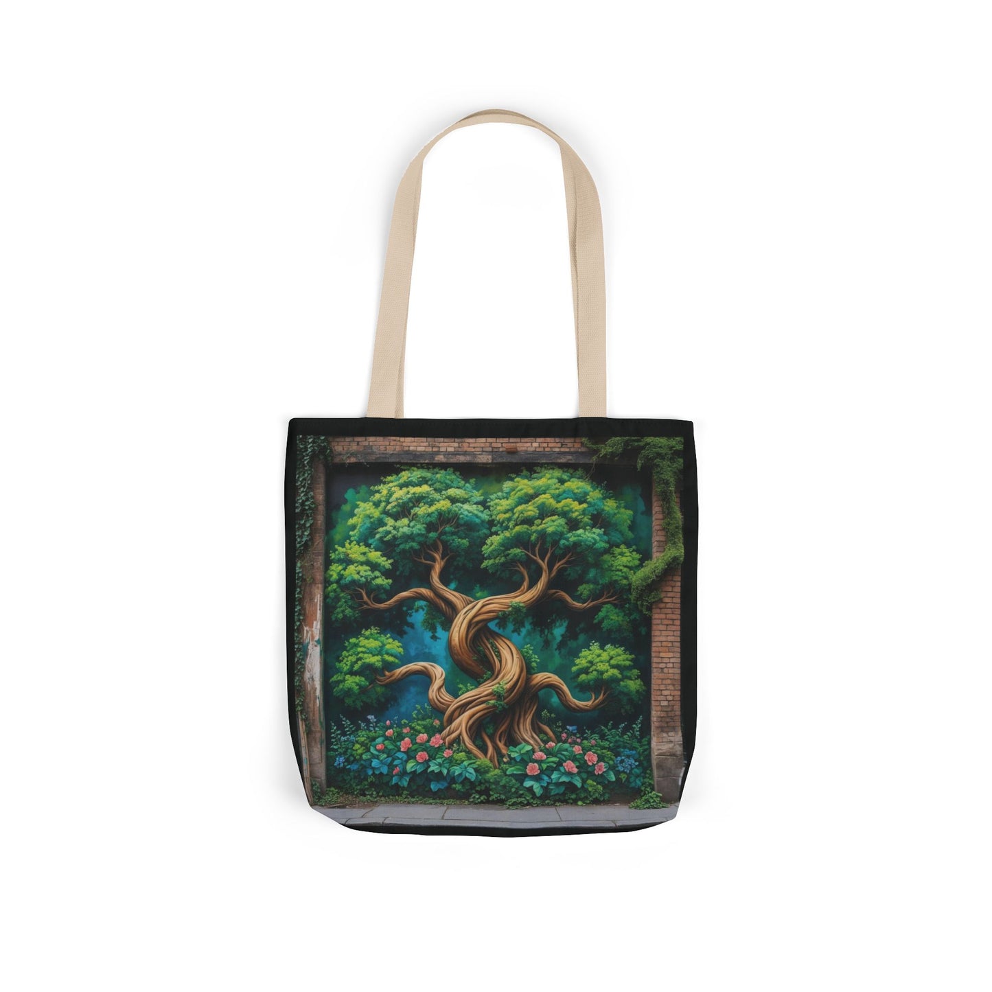 Artistic Surge - Eco-Friendly Canvas Tote Bag - TREE