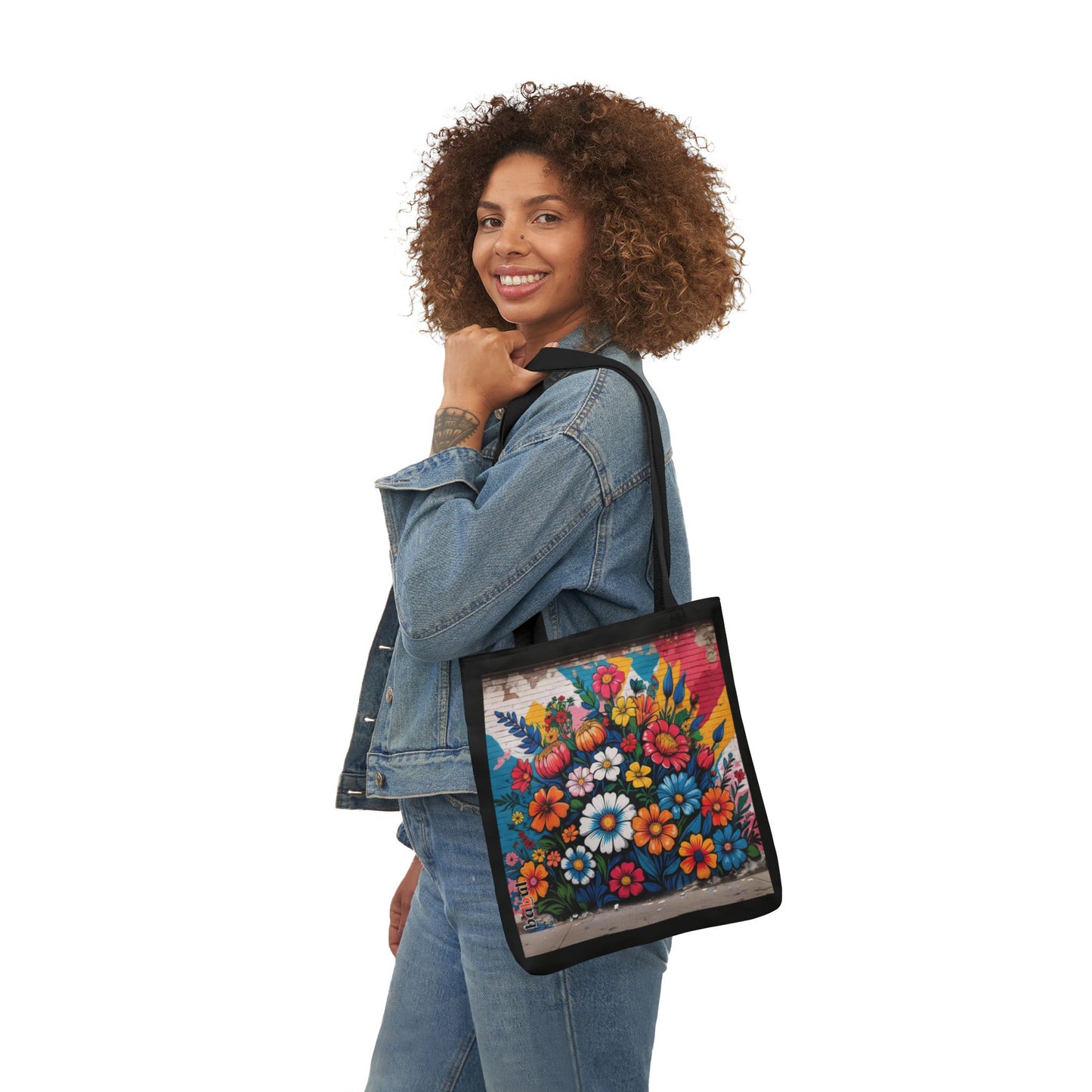 Artistic Surge - Eco-Friendly Canvas Tote Bag - FLOWERS