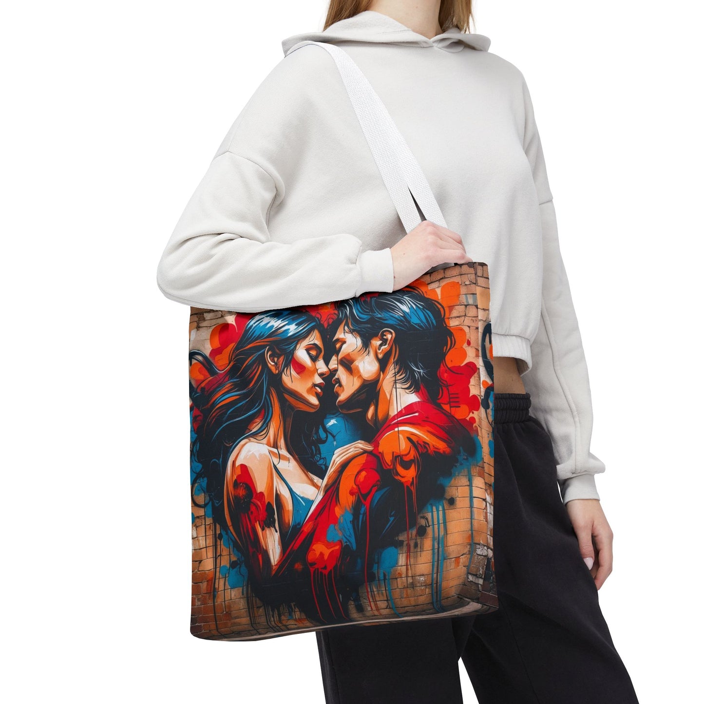 Artistic Surge - Eco-Friendly Canvas Tote Bag - LOVERS