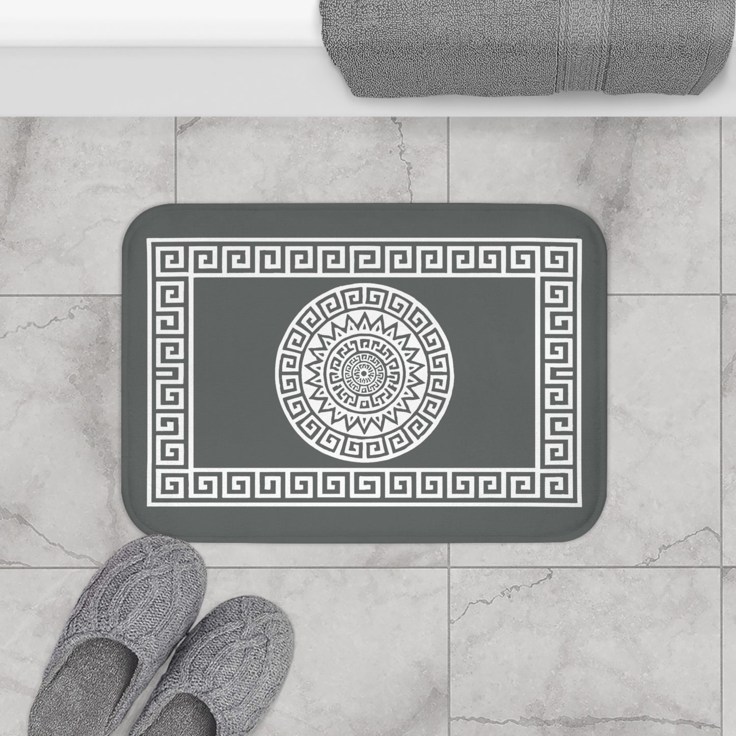 Geometric Bath Mat