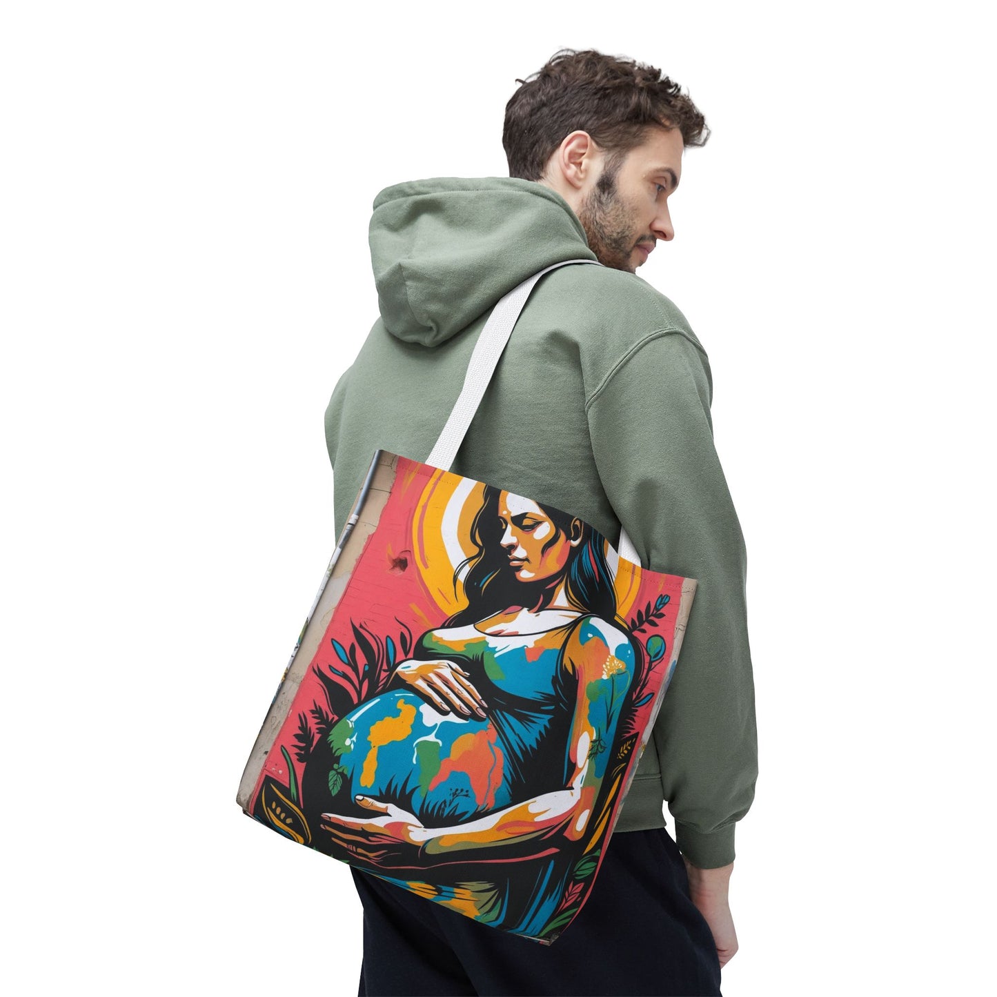 Artistic Surge - Eco-Friendly Canvas Tote Bag - MATERNITY