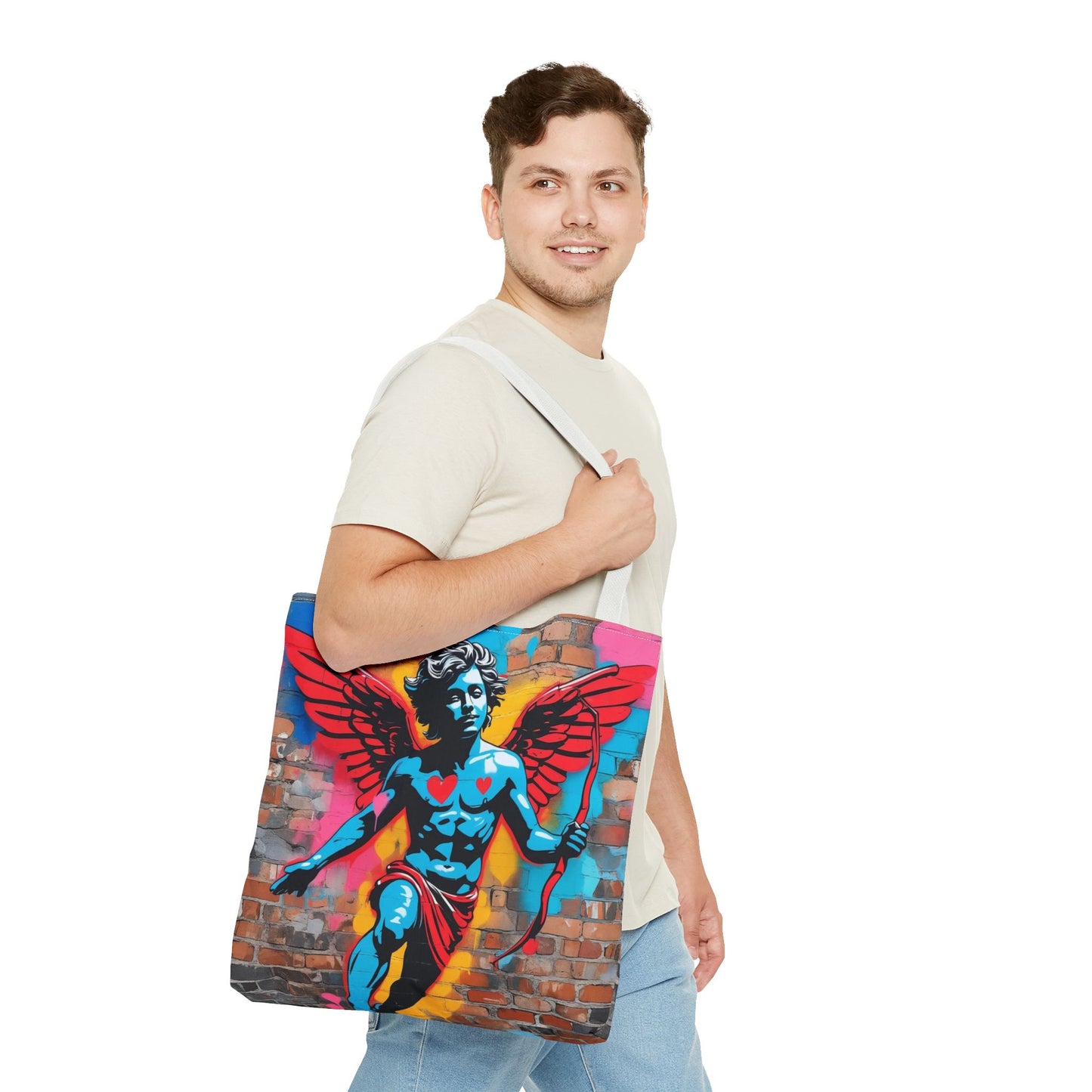 Artistic Surge - Eco-Friendly Canvas Tote Bag - CUPID