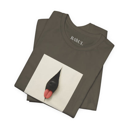 DOGART Unisex Jersey Dog T-Shirt - FONTANA - Iconic Painting Reimagined with Dogs