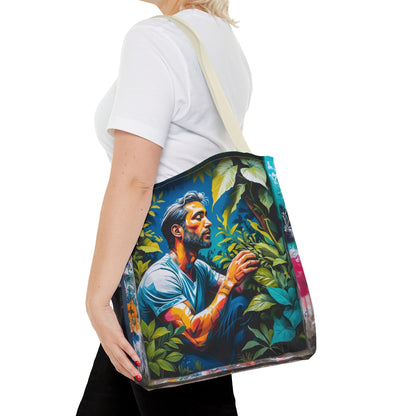 Artistic Surge - Eco-Friendly Canvas Tote Bag - LOVE FOR NATURE