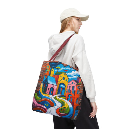 Artistic Surge - Eco-Friendly Canvas Tote Bag - HOUSES