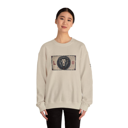 Leo - Gothic Zodiac Blue Sweatshirt