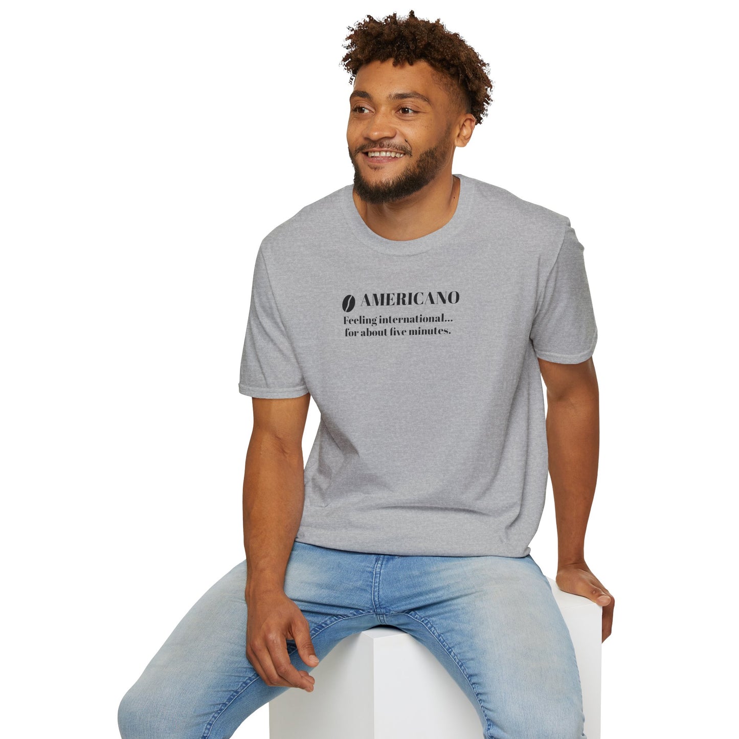 CoffeeTherapy T-Shirt – Irony Is the Best Cure (Right After Coffee)