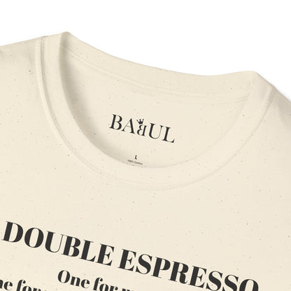 CoffeeTherapy T-Shirt – Irony Is the Best Cure (Right After Coffee)