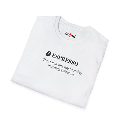CoffeeTherapy T-Shirt – Irony Is the Best Cure (Right After Coffee)