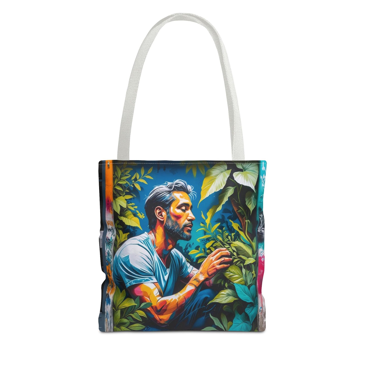 Artistic Surge - Eco-Friendly Canvas Tote Bag - LOVE FOR NATURE
