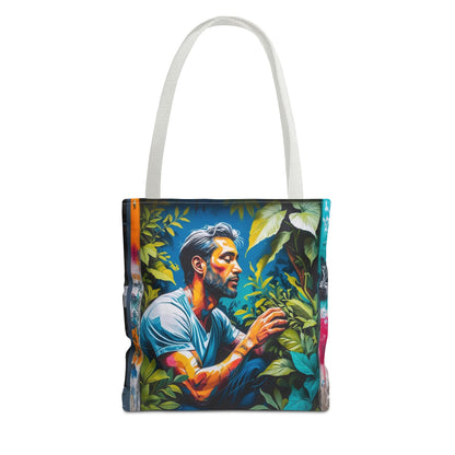Artistic Surge - Eco-Friendly Canvas Tote Bag - LOVE FOR NATURE