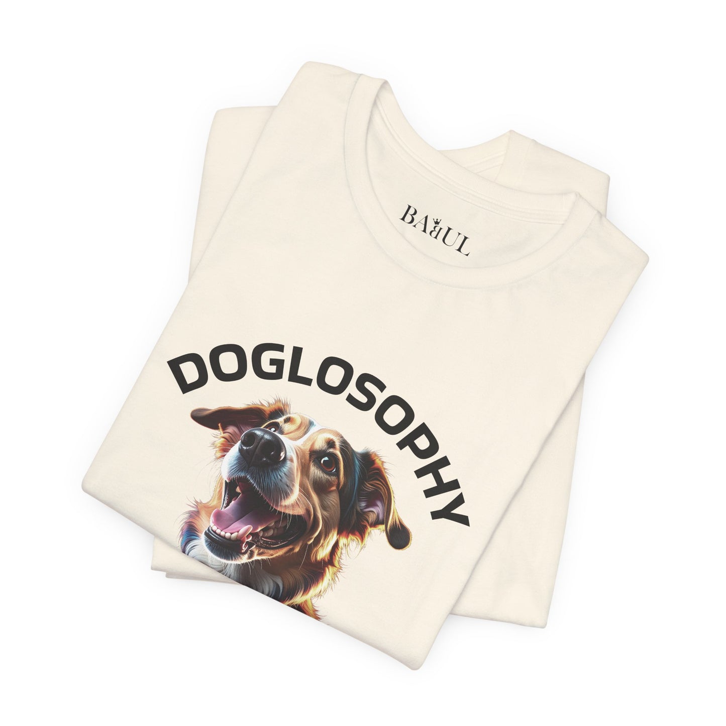Doglosophy Unisex Jersey Short Sleeve Tee –  "Dog Remind Us" Design