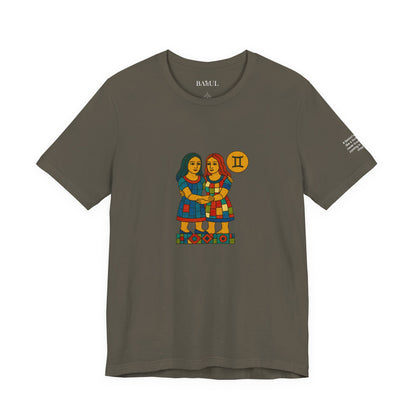 GEMINI - T-shirt, The Zodiac in Colors