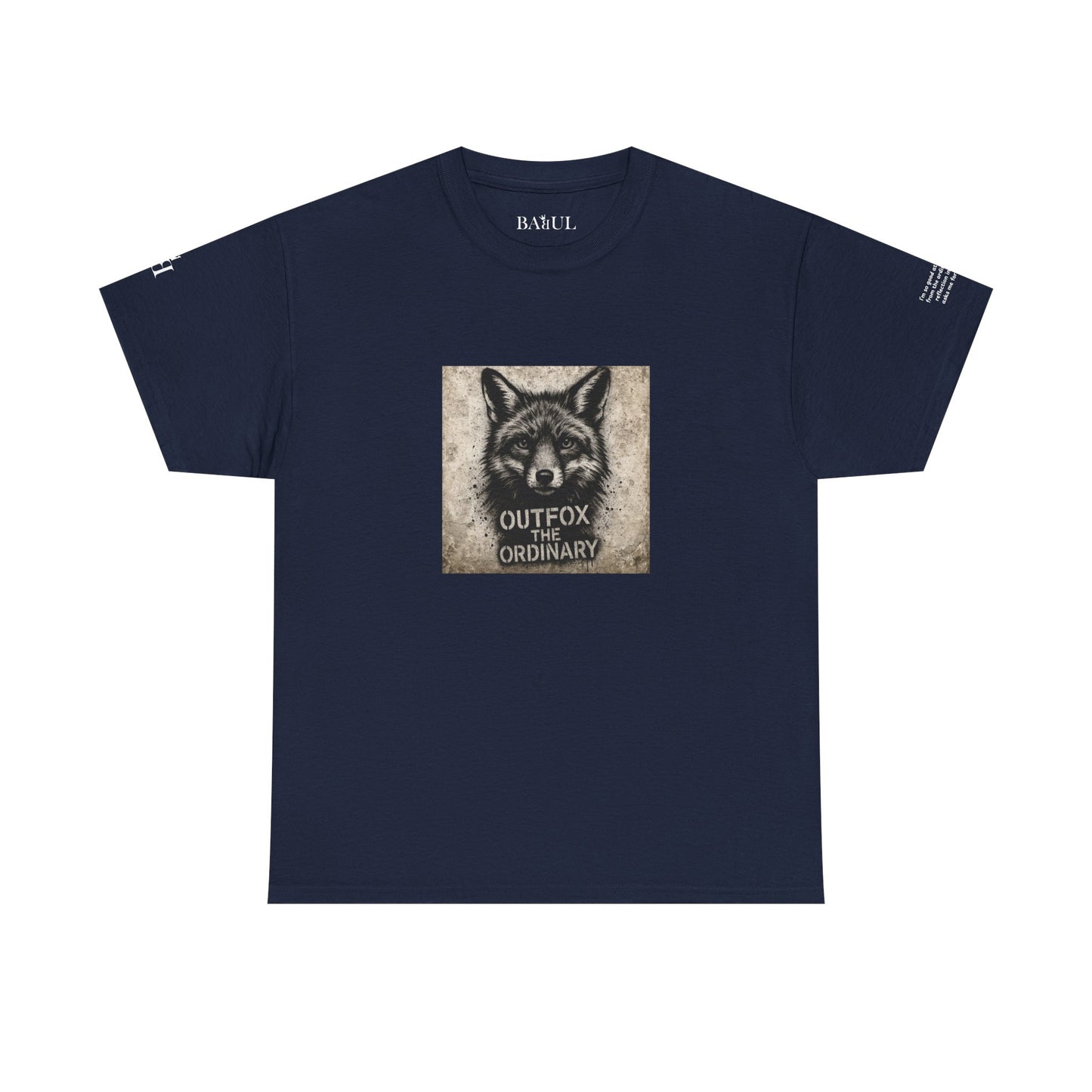 Rebel Graphic Tee - Unisex Heavy Cotton T-Shirt for the Wild at Heart. Rebel Tees, Born to Be Worn - Outfox The Ordinary