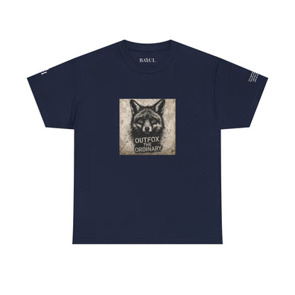 Rebel Graphic Tee - Unisex Heavy Cotton T-Shirt for the Wild at Heart. Rebel Tees, Born to Be Worn - Outfox The Ordinary
