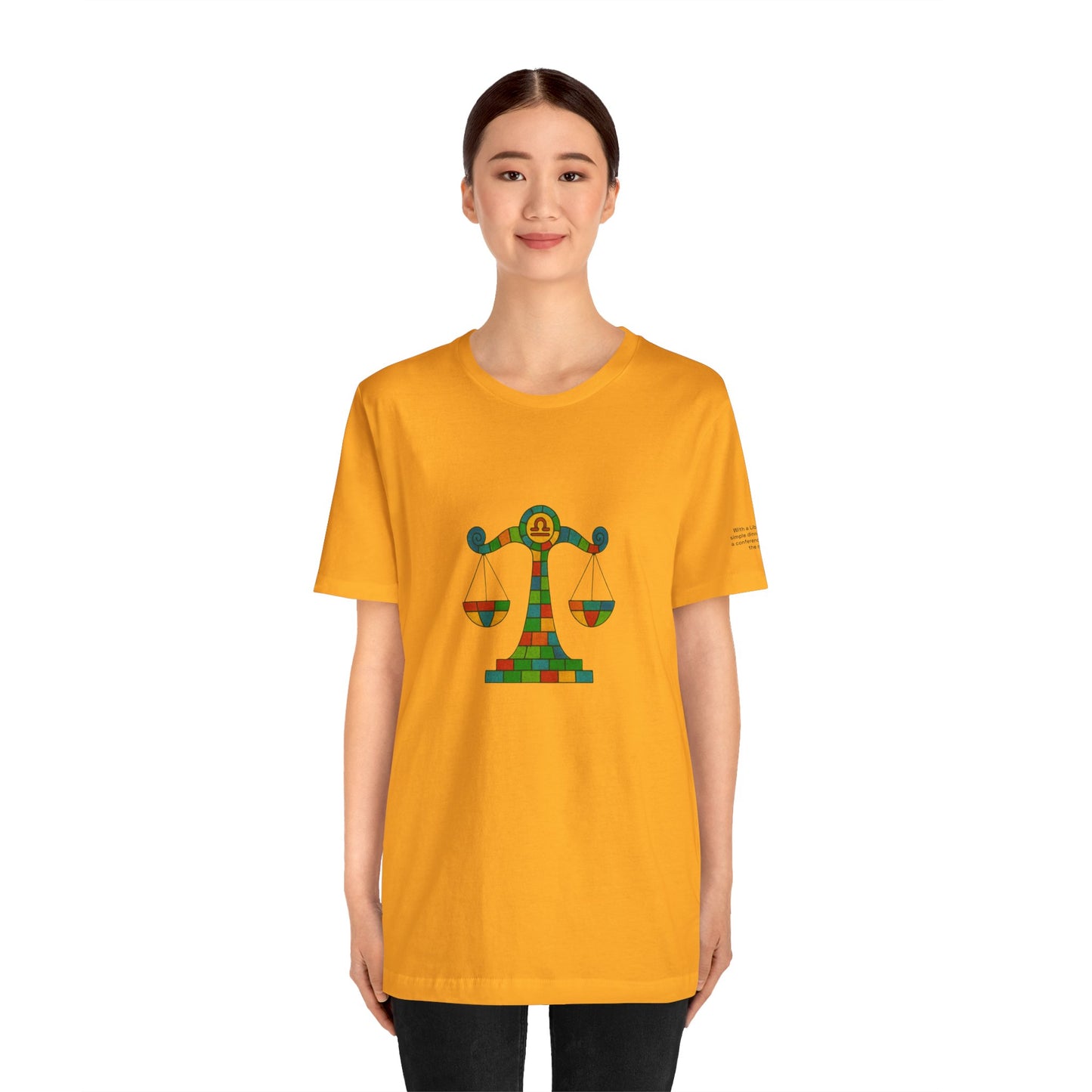 LIBRA - T-shirt, The Zodiac in Colors