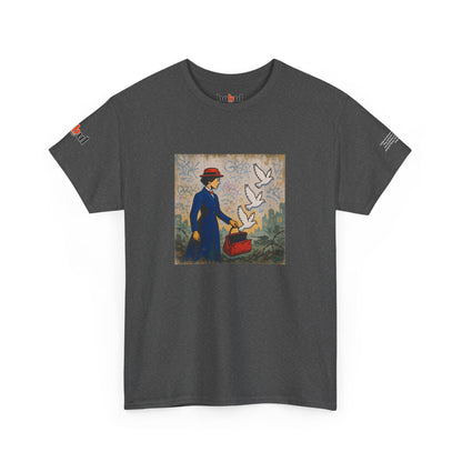 Rebel Graphic Tee - Unisex Heavy Cotton T-Shirt for the Wild at Heart. Rebel Tees, Born to Be Worn