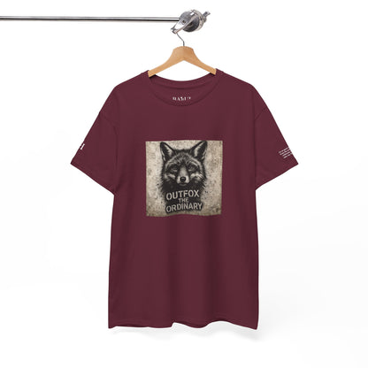 Rebel Graphic Tee - Unisex Heavy Cotton T-Shirt for the Wild at Heart. Rebel Tees, Born to Be Worn - Outfox The Ordinary