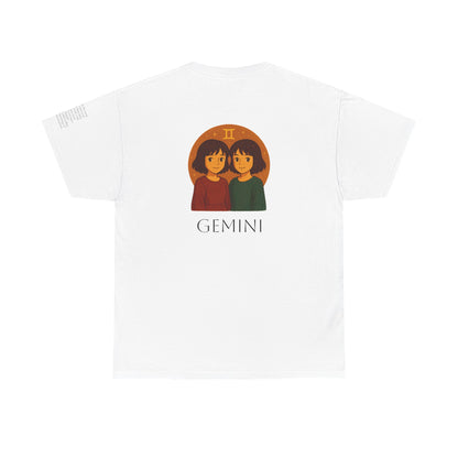 GEMINI - Dreamy Zodiac T-Shirts – The Magic of the Stars in Ghibli Style
