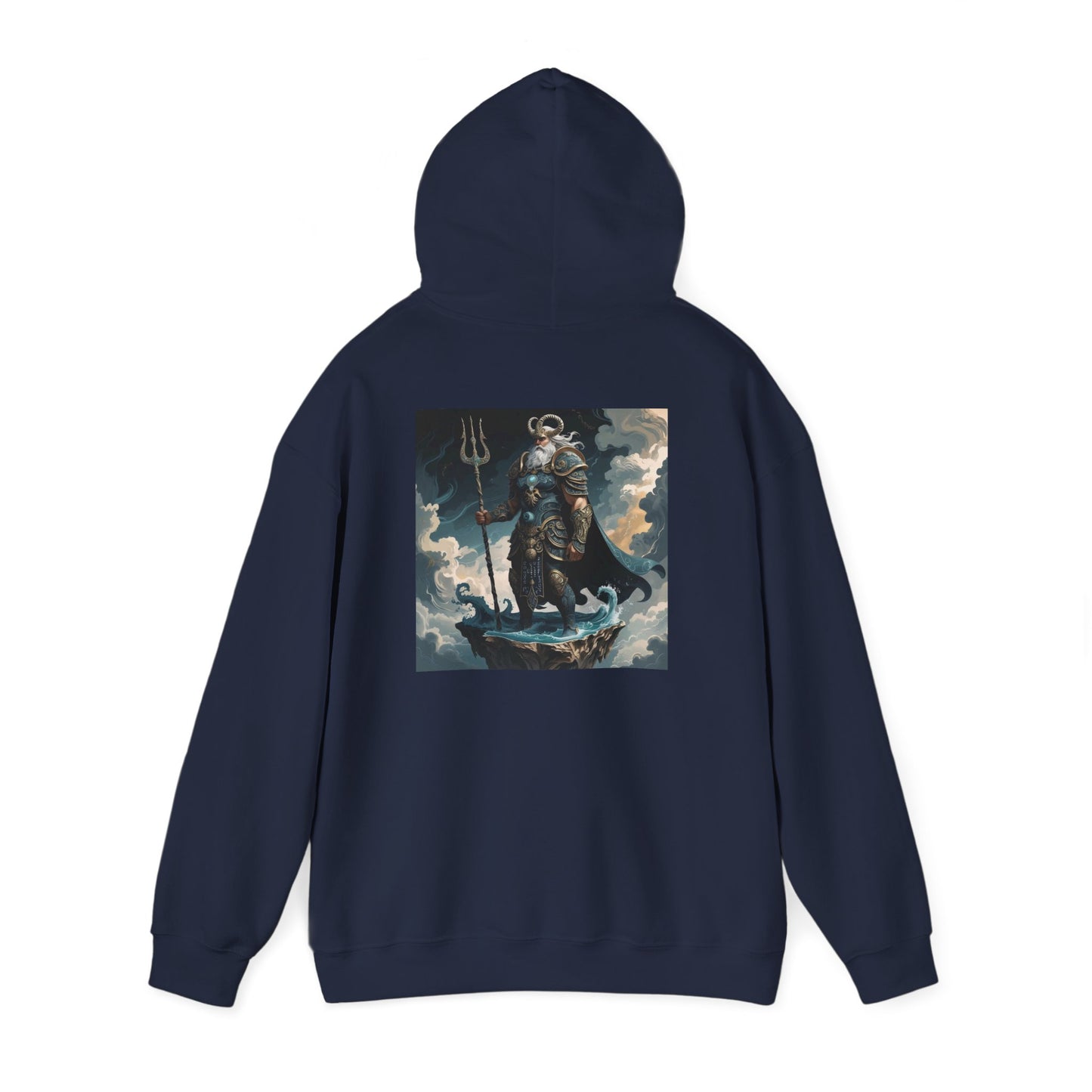 Dark Myths Sweatshirt – Greek Deities, Gothic Fantasy - Poseidon